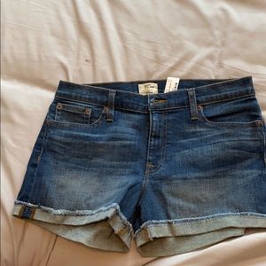 JCREW jean shorts